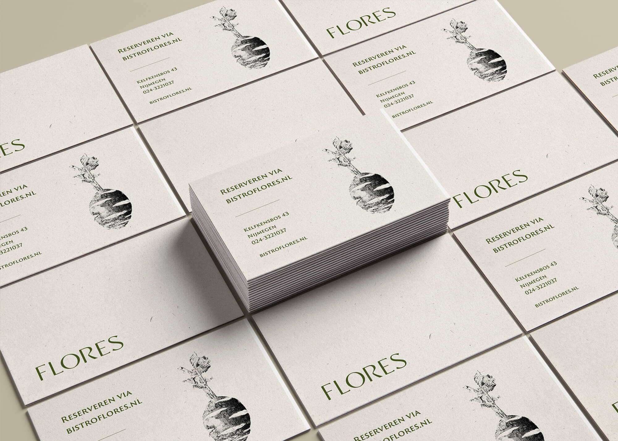 Perspective Business Cards MockUp 2